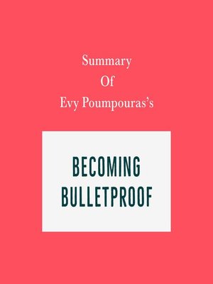 cover image of Summary of Evy Poumpouras's Becoming Bulletproof